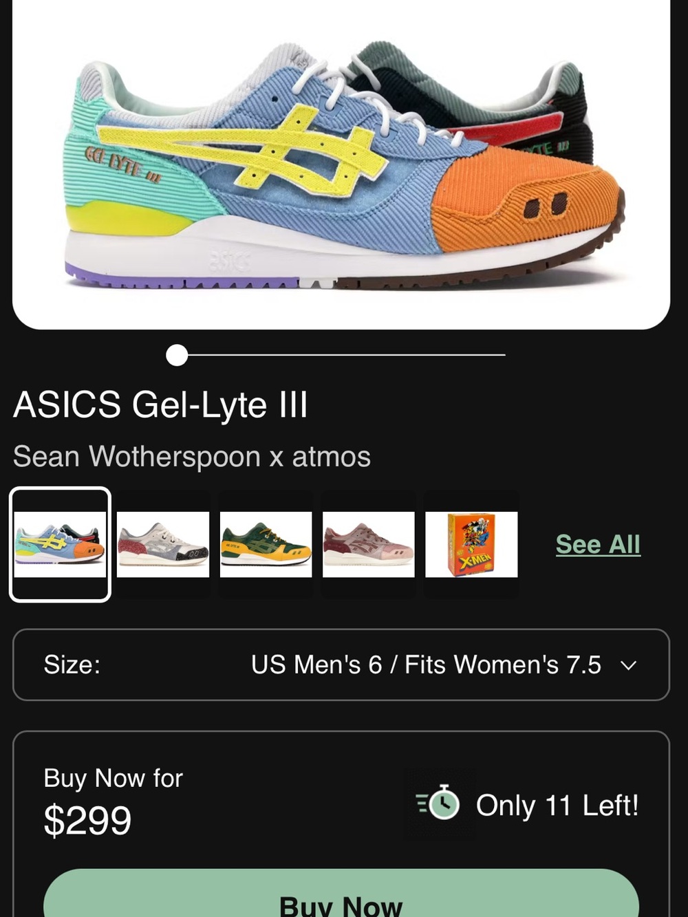 ASICS Gel-Lyte III
Sean Wotherspoon x atmos - Picture 4 of 8